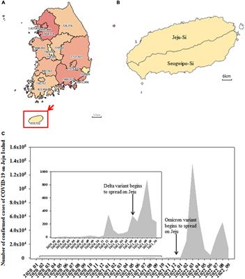 Genomic surveillance of genes encoding the SARS-CoV-2 spike protein to monitor for emerging variants on Jeju Island, Republic of Korea